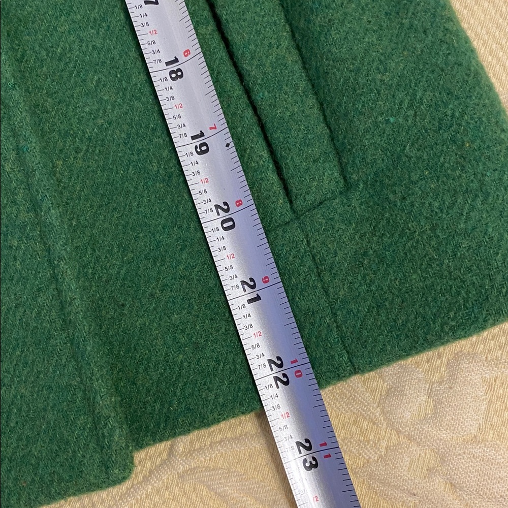 CAbi Green Double-Breasted Pea Coat - Picture 9 of 9
